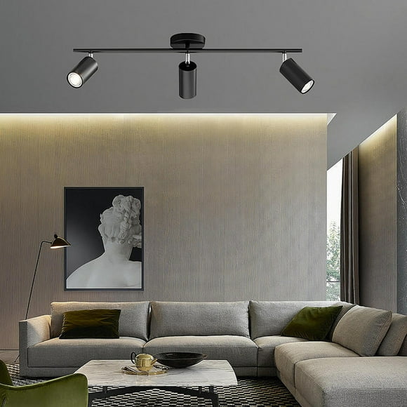 Track Lighting Kit, 85-265V Simple Stylish LED Track Light Kit for Bathroom
