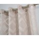 thumbnail image 2 of Paneles de cortina Olivia Gray Daniella Diamond 76 x 84 in gris pardo PND25190, 2 of 2