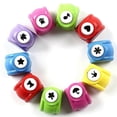 thumbnail image 1 of Paper Punch Scrapbook Punches Set Of 10 Paper Punch Handmade Hole Puncher Hand Press Shapes Craft P, 1 of 5