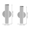 thumbnail image 2 of SWETRACE 2Ud Jarrones De Pared De Metal Para Con Y Estructura Resistente, 2 of 8
