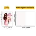 thumbnail image 3 of 10 Pack Watercolor Mother's Day Cards Set, Floral Woman Art Greeting Cards with Red Envelopes, Assorted Thank You Cards for Mom, Grandma & Her on Mother's Day 4.72x7.08 Inch, 3 of 8
