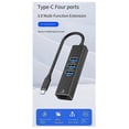 thumbnail image 5 of NEW Driver-Free Type-C to 3.0HUB Gigabit Network Hub Mobile Phone Tablet Notebook Desktop to RJ45 Wired Network, 5 of 5