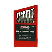 Grip 35144 15-Piece HSS Left Hand Drill Bit Set