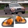 thumbnail image 2 of Corner Light Coverfor BMW,Pair of Corner Light Turn Signal Light Cover Corner Light Cover High-Intensity Output, 2 of 8