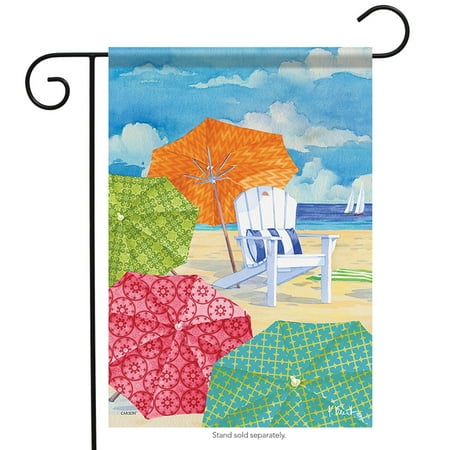 - Sunnyside Umbrellas Garden Flag Beach Nautical Surf Shore Sand 13