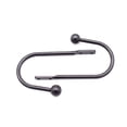 thumbnail image 4 of Necvior 2x Curtain Holdback Durable U Shaped Curtain Hook with Screw Household Accessory, 4 of 17