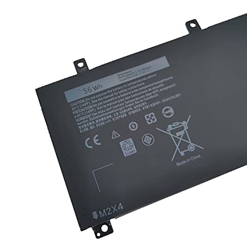 Batería de repuesto Fully RRCGW compatible con Dell XPS 15 9550 Precision 5510 RRCGW M7R96 62MJV 11.4V 56Wh