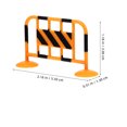 thumbnail image 2 of Miangastore 10pcs Mini Roadblocks Fence Model Plastic Role-playing for Children Teaching Tools, 2 of 8