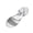 Silver, variant on Daiosportswear Women'S Briaded Sandals Round Open Toe Ankle Strap Flat Dress Shoes,Womens' Shoes Silver 9.5(43)