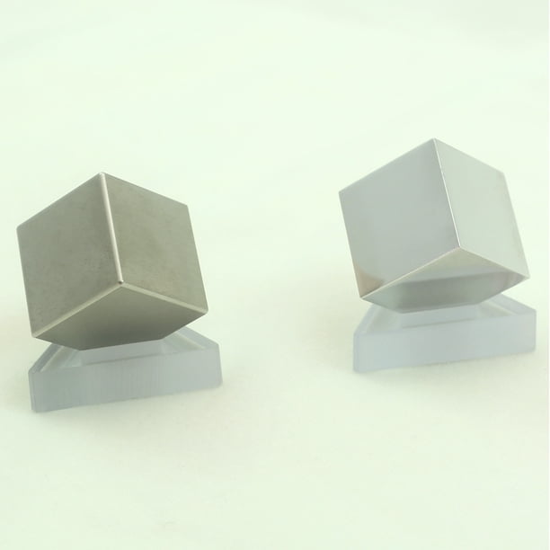 Tungsten & Aluminum 1" Cube Set