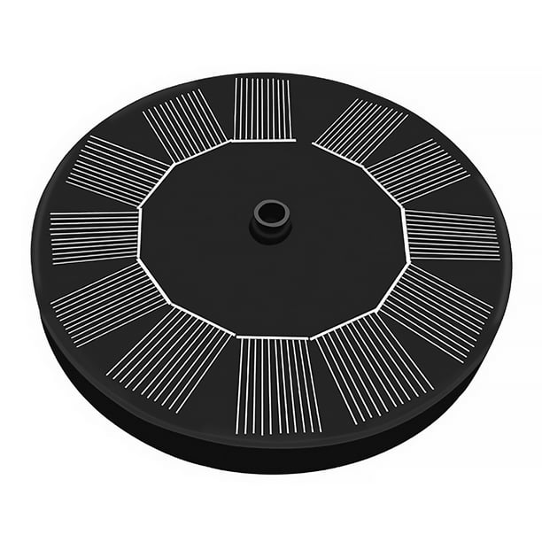 Wdftyju Fuente solar bomba de fuente de agua solar flotante para baño de pájaros decoración de jardín Wdftyju 5ce1xx0fj0zu6kg5