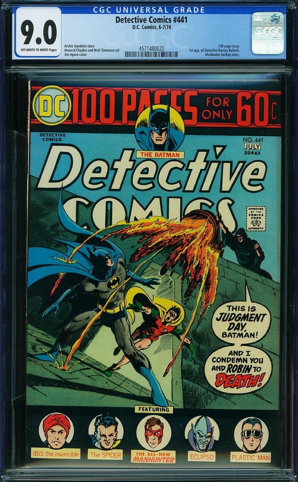 Cover of Detective Comics #441