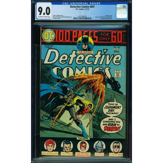 Detective Comics #441 - CGC 9 Comic Book