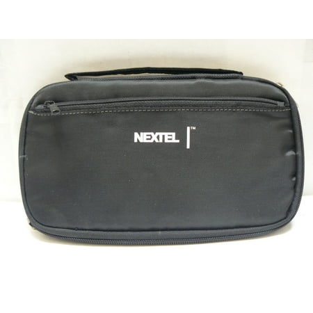 Nextel Black All Purpose Travel Carry Bag W/ Hand Strap-Zipper & Inside
