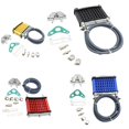 thumbnail image 4 of Accesorios de repuesto shamjiam para sistema de radiador de refrigeración de aceite de motocicleta rojo, 4 of 7