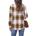 thumbnail image 4 of Fantaslook V Neck Button Sweatshirt for Women Pullover Long Sleeve Shirts Fall Fashion Tunic Tops, 4 of 7