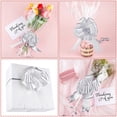 thumbnail image 6 of Large Satin Ribbon Pulled Bows Ribbon Bow Gift Wrapping Pull Bows with Ribbon Wedding Gift Baskets Bow, with a 4.7-Inch Diameter (30 Pieces), 6 of 7