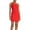 Halston Red, variant on Halston Womens Regina Ruched Mini Cocktail and Party Dress