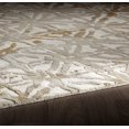 thumbnail image 4 of Tapis Abstrait Texturé Crème Jaune 5 Pieds x 8 Pieds, 4 of 4