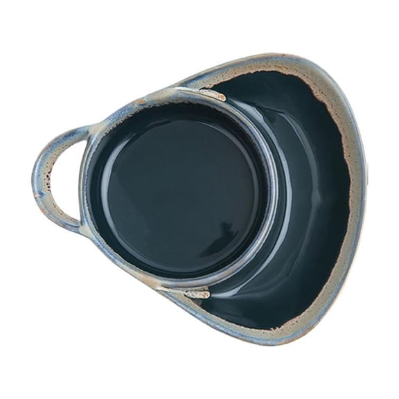 Ceramic 2-In-1 Soup Bowl and Bread Rack, Microwave and Dishwasher Safe Dinner Plate for Everyday Family Use