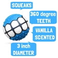thumbnail image 2 of Pelota para perros Dawg Grillz Squeaky Fetch para perros grandes y medianos, 2 of 4