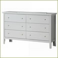 thumbnail image 3 of Dressers, Modern Silver Champagne Spacious Dresser | 36"H x 59"W x 16"D | Champagne | Particle Board, 3 of 6