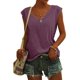thumbnail image 1 of Puntoco - Camiseta de manga corta para mujer, informal, suelta, suave, color sólido Puntoco Puntoco-1222, 1 of 8