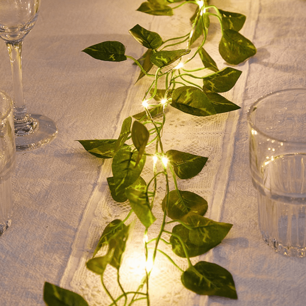 Solar Artificial Flower String Light 2m 20 LED Wisteria String Lights