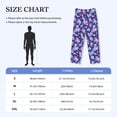 thumbnail image 5 of Haiem White Skull Flower Men's Pajama Pants Ultra Lightweight Pjs Bottoms Sleepwear Bottom Pants With Pocket Drawstring-Medium, 5 of 7