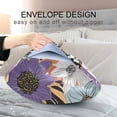 thumbnail image 4 of Yayeee Pillowcase Standard Size Set of 2 Satin Wrinkle Resistant Pillow Case, Colorful Flowers, 4 of 8