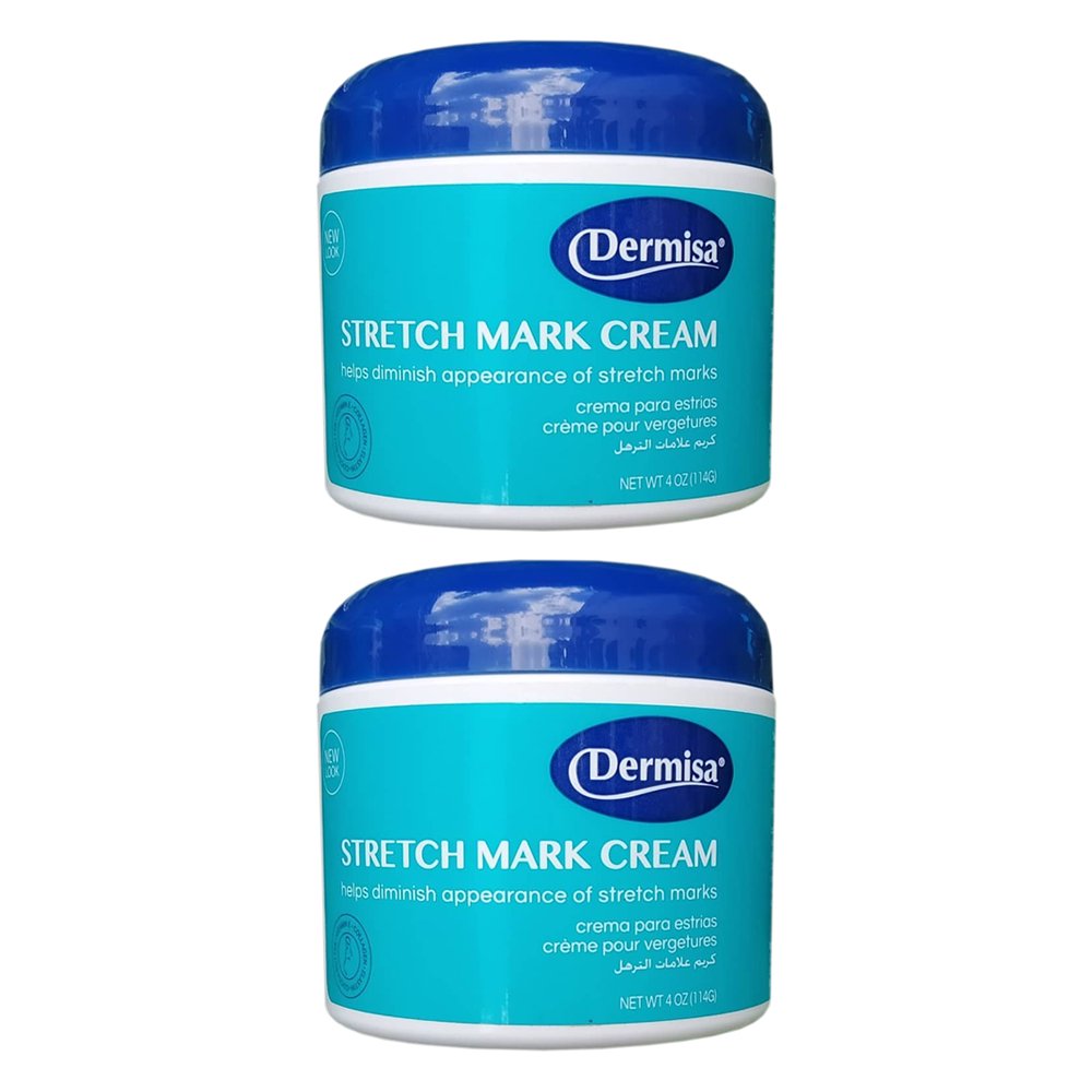 Dermisa Stretch Mark Cream. NonOily AntiAging Product with Vitamin E