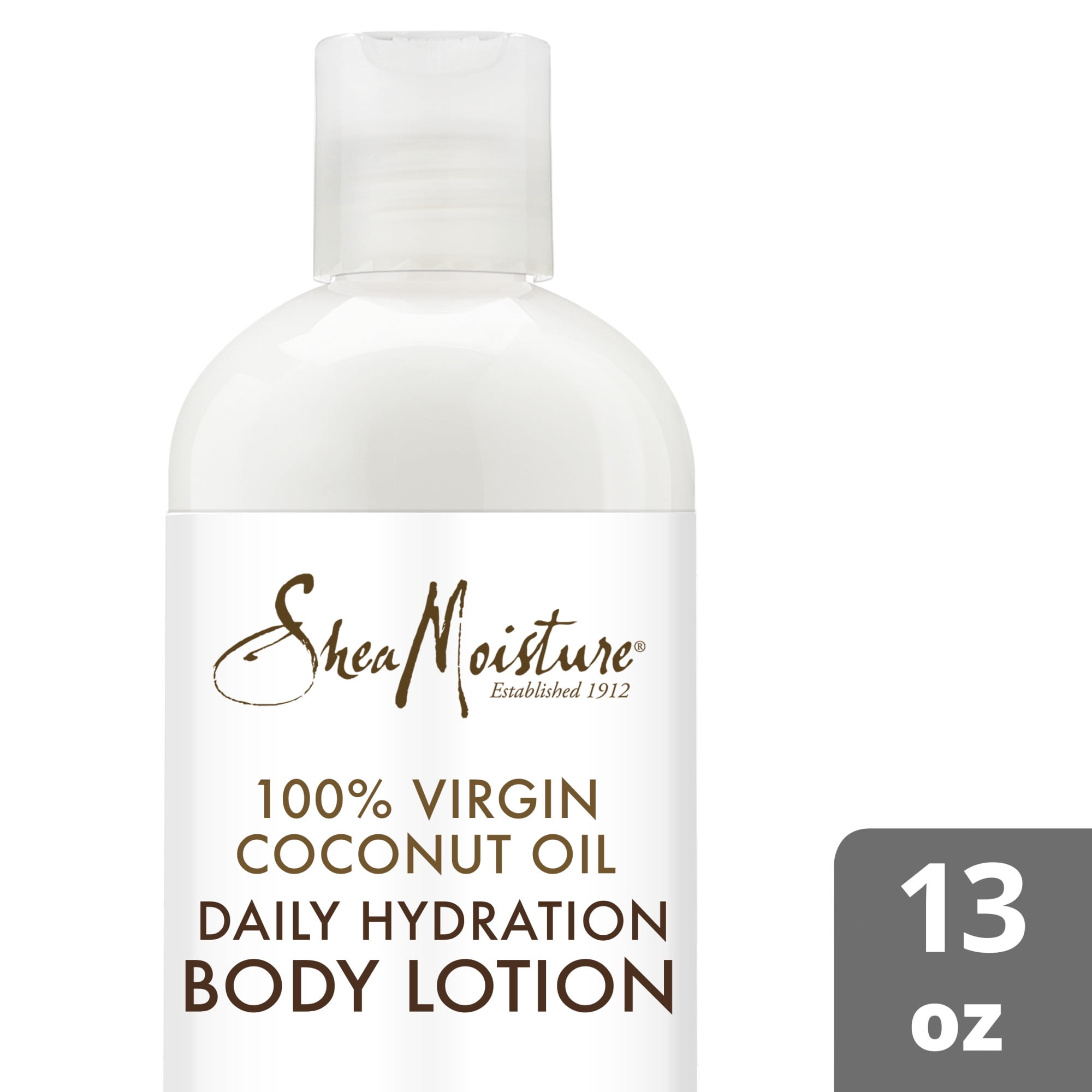 100percent Virgin Coconut Oil Daily Hydration Body Lotion by Shea Moisture for Unisex - 13 oz Body Lotion