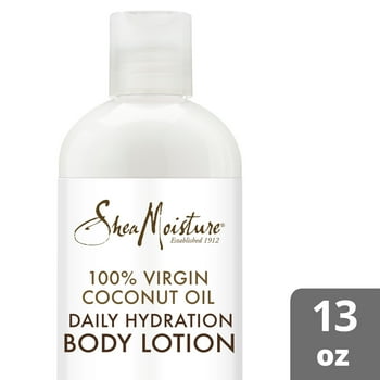 100percent Virgin Coconut Oil Daily Hydration Body Lotion by Shea Moisture for Unisex - 13 oz Body Lotion