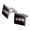 Silver, variant on Batman USA American Flag Shield Logo Square Cufflink Set - Silver or Gold