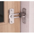 thumbnail image 2 of Pestillo de puerta Hebilla Cerradura de perno Ángulo de 90 grados para puerta y ventana Barra de bloqueo deslizante Perno Pestillo deslizante de granero, 2 of 4