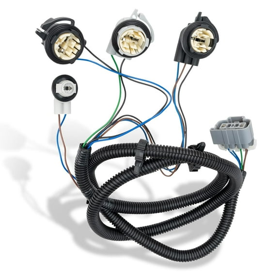 Aniceparthy 16531402 RH Tail Light Harness For 2003-2006 Chevy Silverado 1500 2500 3500 HD