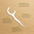 thumbnail image 4 of Clean Idea EcoFlosser - 300 Picks - Biodegradable Floss Pick - Dental Floss Picks - Plant Based - Sustainable - Eco Friendly - Floss Stick, 4 of 15