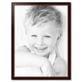thumbnail image 2 of ArtToFrames 30" x 40" Matte mahogany Diploma Picture Frame, 30x40 inch Brown Wood Poster Frame (WOM-5108), 2 of 7