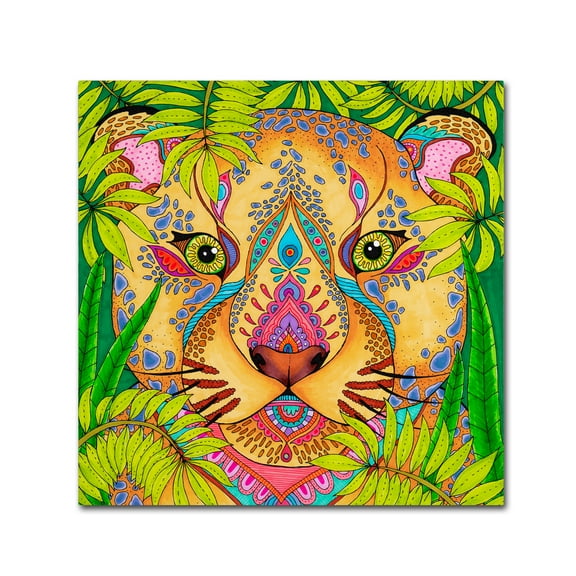 Trademark Fine Art 'Tropical Paradise 14 Color' Canvas Art by Hello Angel