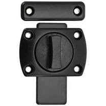 BESTOYARD Durable Black Zinc Alloy Door Lock Latch for Residential Use