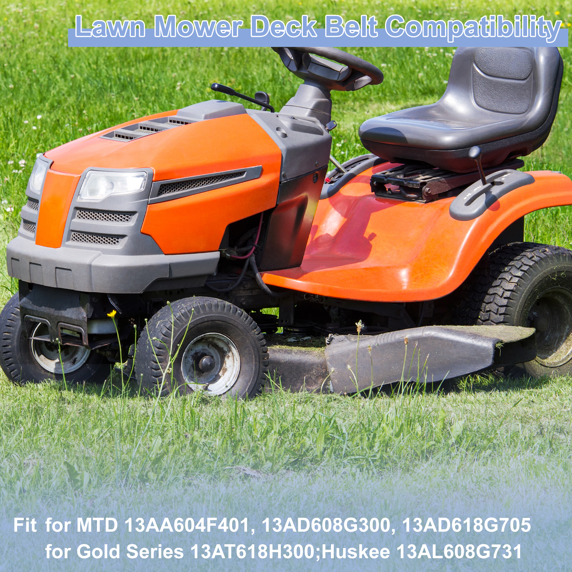 Unique Bargains No.M72031/M155343 Lawn Mower Deck Belt for MTD Models and More