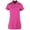 Hot Pink/ Black, variant on Premier Ladies/Womens *Mika* Tunic / Health Beauty & Spa / Workwear
