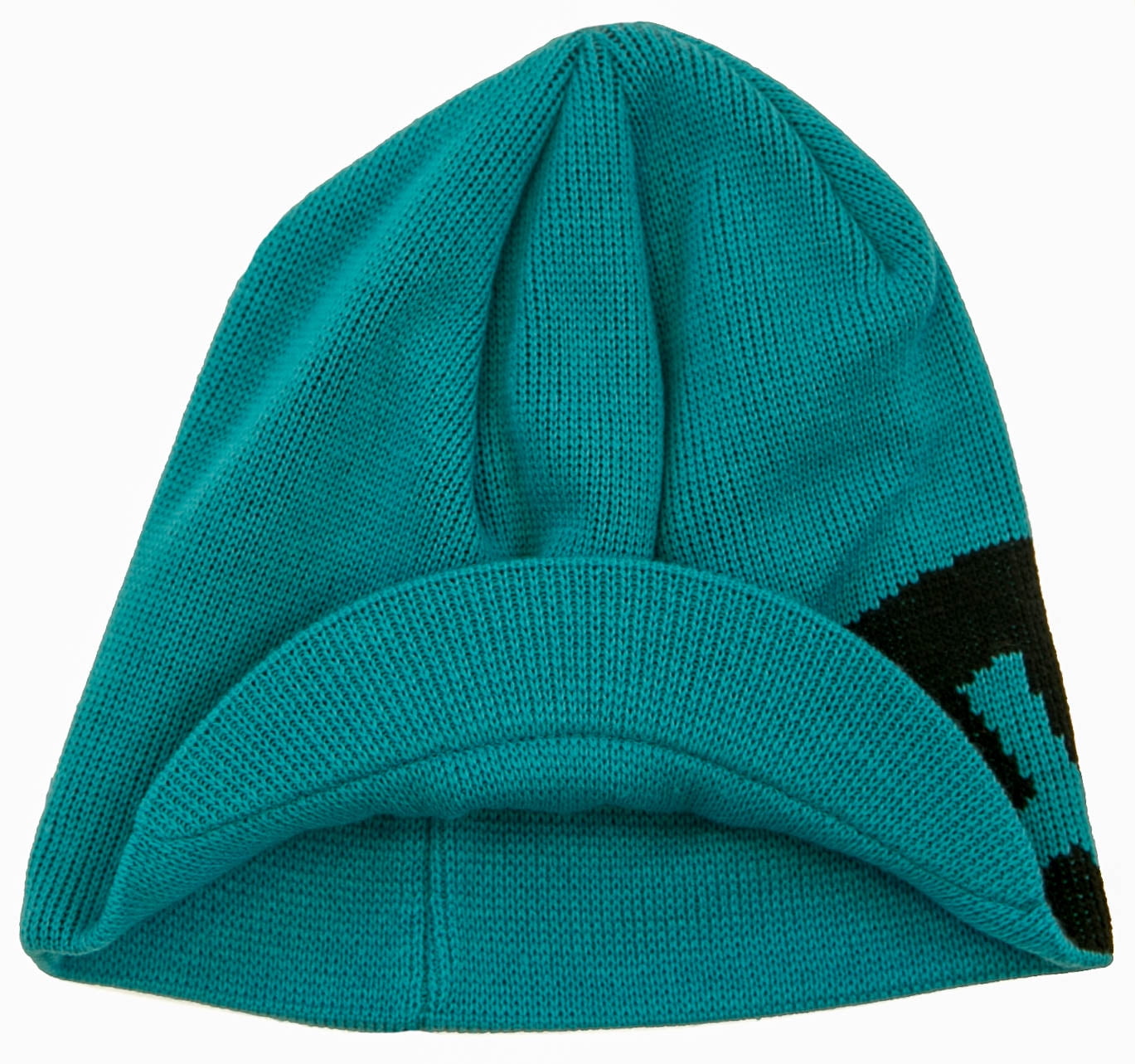 DC Women's Teal Brim Winter Beanie 