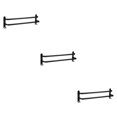 thumbnail image 2 of Youkk Rustproof Towel Bar Shower Towel Rack Kitchen Bathroom 2 Layer 40cm Regular 3Set, 2 of 6