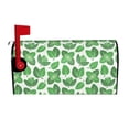 thumbnail image 2 of Lsque Green Leaves Mailbox Cover Standard Size ,Magnetic Mailbox Covers Post Wraps Letter Box Cover -25.5x21 in, 2 of 9