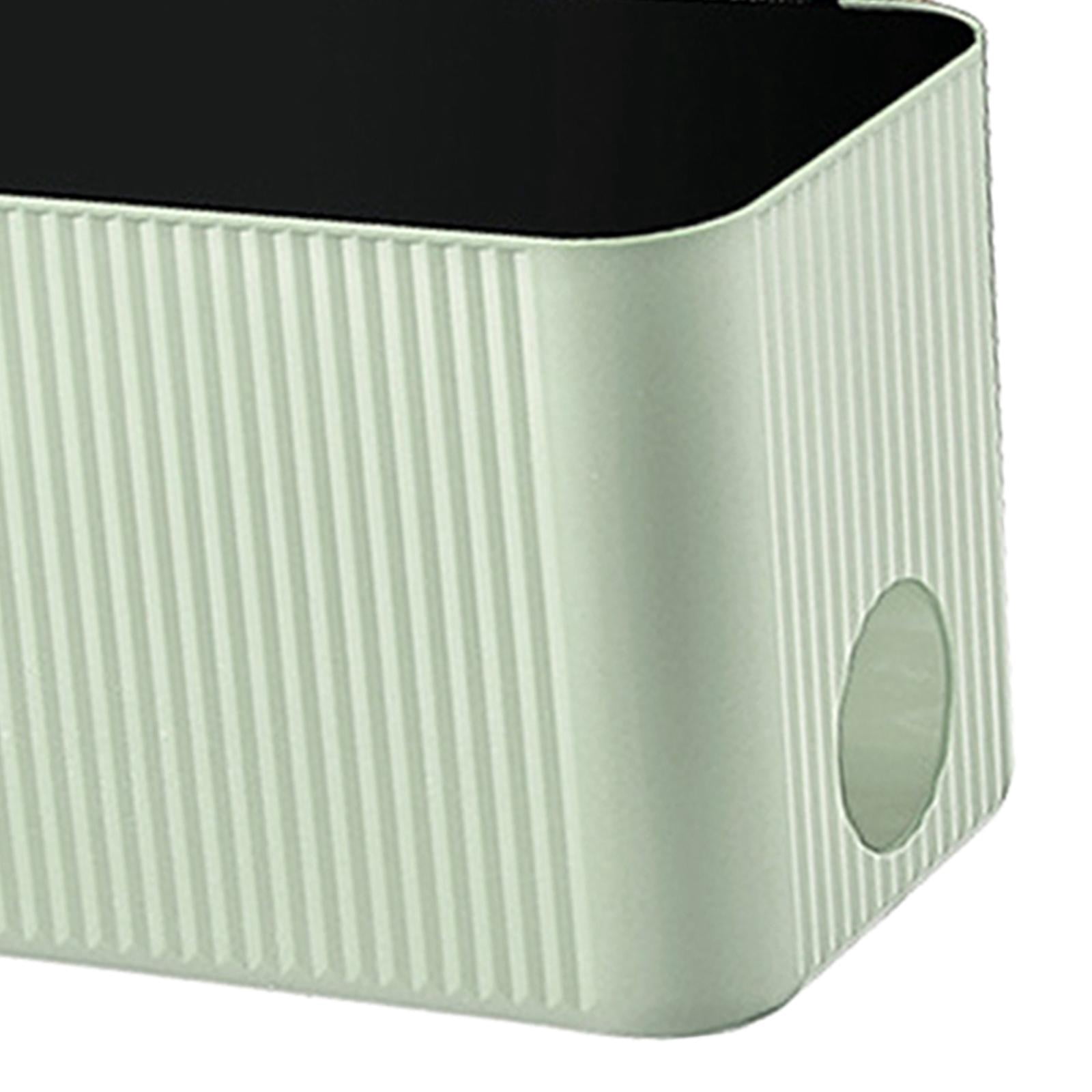 Wzmzjy Cable Management Box Storage Cord Organizer Wires Keeper for Kitchen Dining Room Light Green
