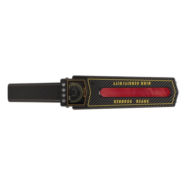 Detector de metales de mano Bling Bling con varita de seguridad GPS