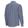 thumbnail image 3 of Men's Antigua Navy Edmonton Oilers Ellis Tri-Blend Long Sleeve Button-Down Shirt, 3 of 3