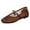 Brown, variant on Fishnet Mesh Mary Jane Shoes for Women Squared Toe Fashion Buckle Band Slip on Flat Shoes Casual Beach Sandals Black Size 6.5
