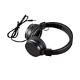 thumbnail image 2 of Matsuzay Auriculares con cable ajustables Home Hotel Net Bar Over Ear Auriculares Estéreo Sonido Auriculares para juegos Cables de audio/vídeo Negro, 2 of 8